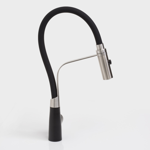 Смеситель для мойки WasserKRAFT A8417 черный матовый