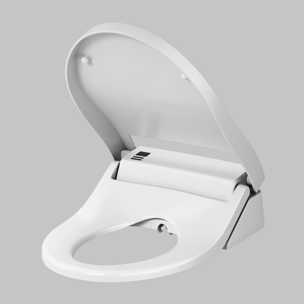 Крышка-биде электронная AM.PM Clean care CCC7851WH с микролифтом быстросъемная