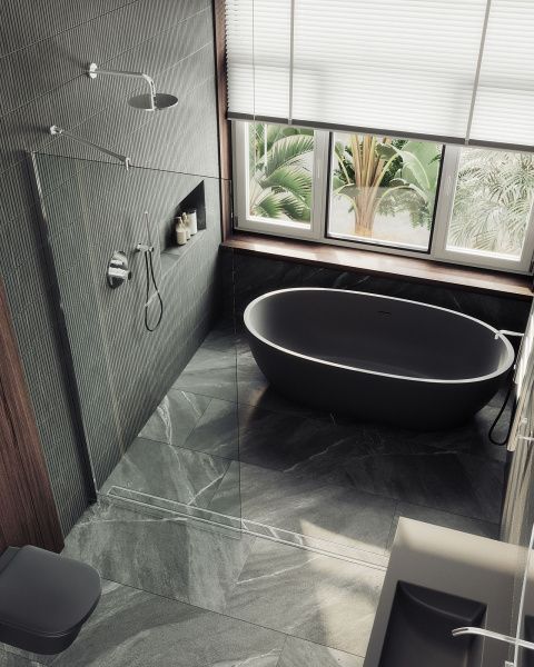 Душевая перегородка в широком профиле 79x195 см MaybahGlass  MGD-695-5ш стекло бесцветное Душевая перегородка в широком профиле 79x195 см MaybahGlass  MGD-695-5ш стекло бесцветное