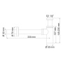 Сифон для раковины WasserKRAFT A070 Сифон для раковины WasserKRAFT A070