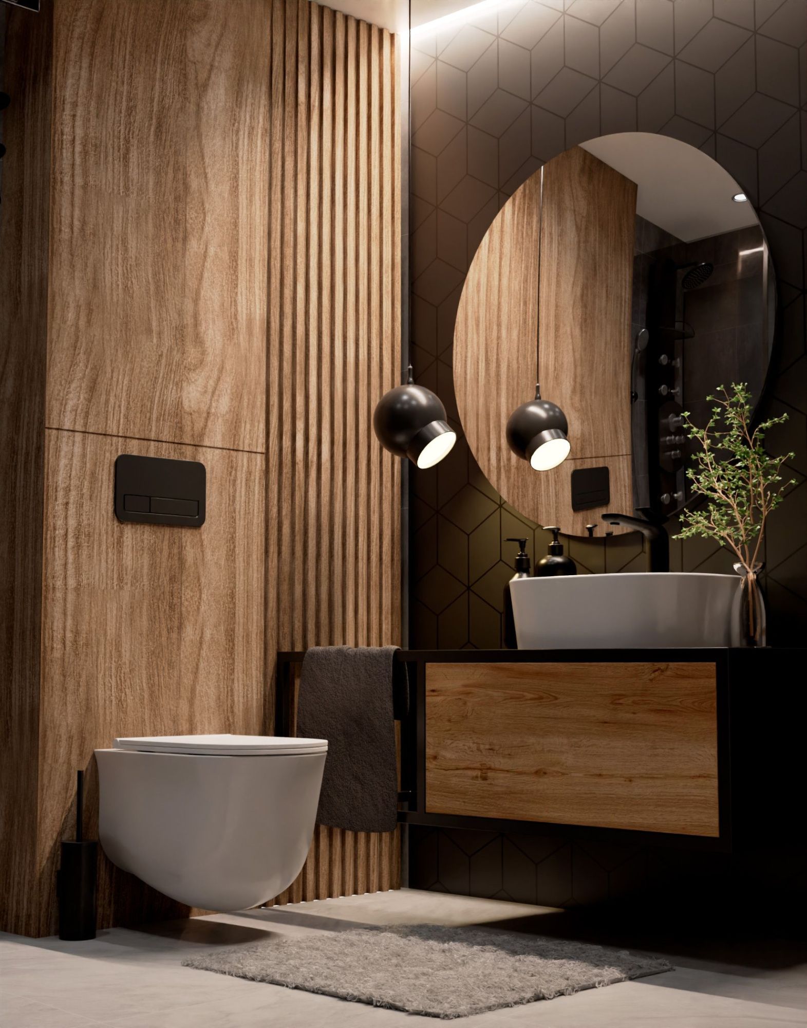 Унитаз подвесной 36х36х48,5 см AQUAme AQM2005 белый