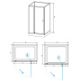 Душевая кабина RGW OLB-207 70x70x205 13130777-95 Душевая кабина RGW OLB-207 70x70x205 13130777-95