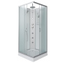 Душевая кабина с полкой 90x90 Niagara Classic NG-1101-14BKTG низкий поддон стекло матовое Душевая кабина с полкой 90x90 Niagara Classic NG-1101-14BKTG низкий поддон стекло матовое