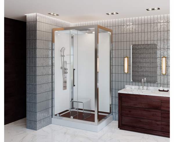 Душевая кабина 90x120 DETO Z120 KERAVA с электрикой 98537 Душевая кабина 90x120 DETO Z120 KERAVA с электрикой 98537