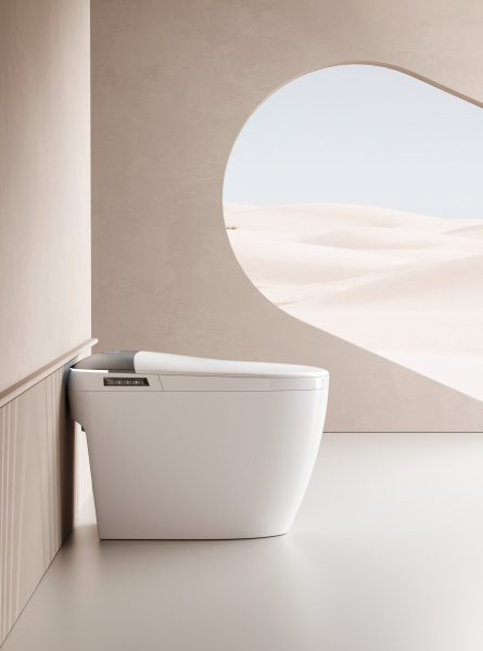 Унитаз Ceruttispa Ester Smart CT10616 приставной с дистанционным управлением