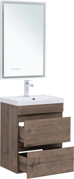 Тумба под раковину Aquanet Нота New 50 см 00334190 подвесная дуб веллингтон табак