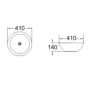 Раковина COMFORTY J2056J Золото Раковина COMFORTY J2056J Золото
