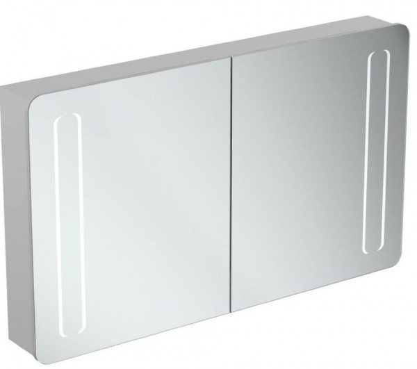 Зеркальный шкафчик 120 см Ideal Standard MIRROR&LIGHT T3425AL Зеркальный шкафчик 120 см Ideal Standard MIRROR&LIGHT T3425AL