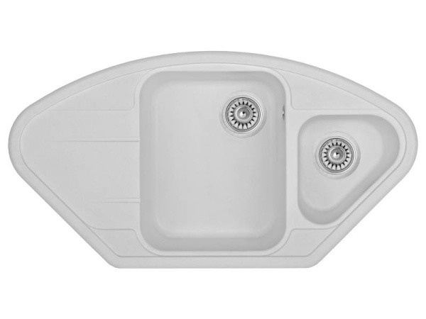 Мойка для кухни каменная Longran Lotus LTG 96х51 Альпина Мойка для кухни каменная Longran Lotus LTG 96х51 Альпина