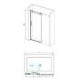 Душевая дверь RGW TO-14 150x195 02071415-11 Душевая дверь RGW TO-14 150x195 02071415-11