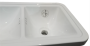 Раковина накладная 70 см Cerutti SPA Double DORRIS CT9280 Раковина накладная 70 см Cerutti SPA Double DORRIS CT9280