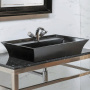 Раковина Boheme NeoArt 70 см 802 накладная черная