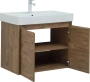 Тумба под раковину Aquanet Nova Lite 70 см 00298852 подвесная дуб рустикальный