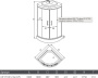 Душевая кабина Erlit Eclipse ER5710P-C24 100x100x215 Душевая кабина Erlit Eclipse ER5710P-C24 100x100x215