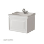 Тумба с раковиной Caprigo Ponza 60 см 13510-021.000.00.05 подвесная белая