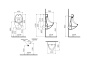 Писсуар с сенсорным смывом питание от батарейки VitrA Arkitekt 4106B003-5597 Писсуар с сенсорным смывом питание от батарейки VitrA Arkitekt 4106B003-5597