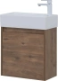 Тумба с раковиной Aquanet Nova Lite 50 см 00302521 подвесная дуб рустикальный