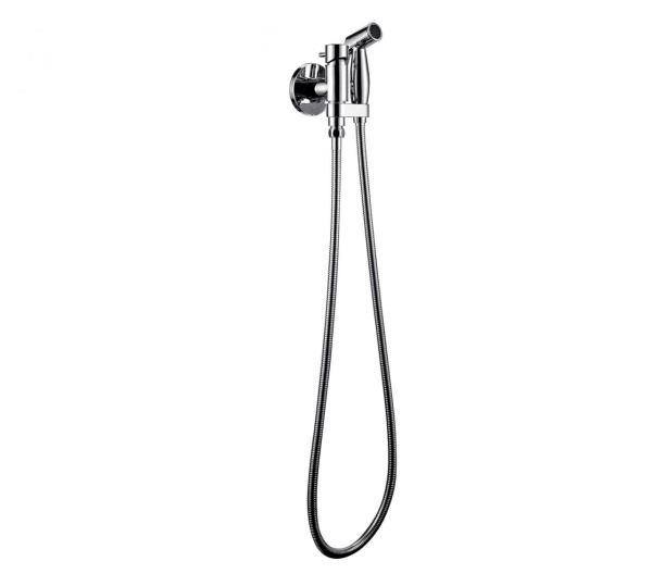 Смеситель с гигиеническим душем Bravat ELER, Хром D9137CP-RUS Смеситель с гигиеническим душем Bravat ELER, Хром D9137CP-RUS