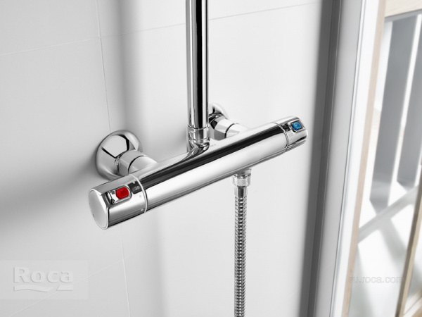 Душевая стойка Roca Victoria-T 5A9718C00 Душевая стойка Roca Victoria-T 5A9718C00