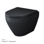 Унитаз подвесной AM.PM Spirit V2.0 FlashClean с сиденьем микролифт C701700MBSC Унитаз подвесной AM.PM Spirit V2.0 FlashClean с сиденьем микролифт C701700MBSC