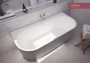 Ванна акриловая Cezares Metauro 180x80 METAURO-INT-Wall-180-80-60-G-W-MATT