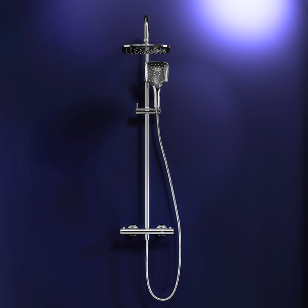 Душевая стойка Damixa Option DX218092000 хром глянцевый