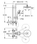 Душевая колонна с термостатом  Grohe Tempesta 27922001 хром Душевая колонна с термостатом  Grohe Tempesta 27922001 хром
