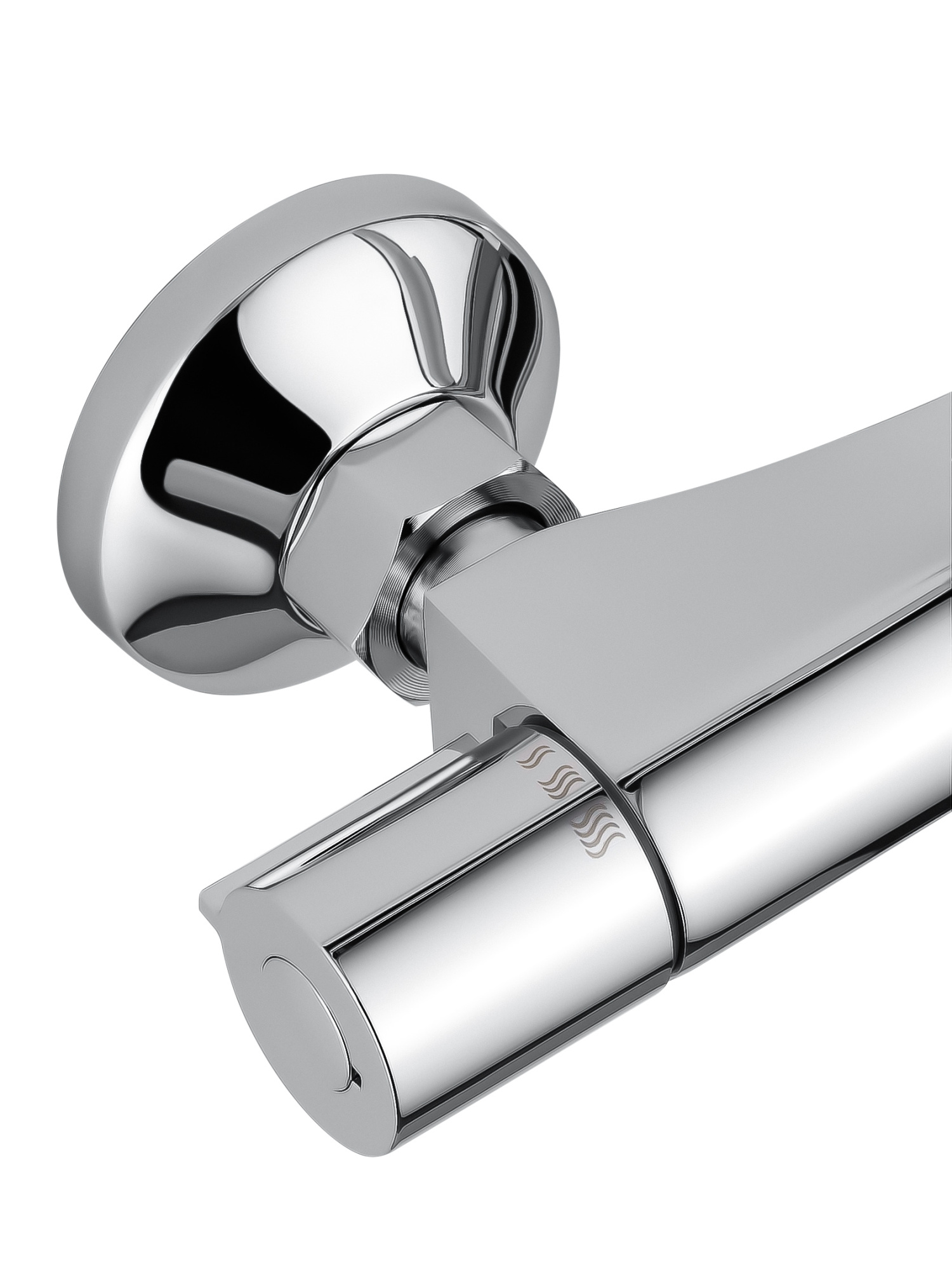 Смеситель для душа с термостатом и гарнитуром Wonzon & Woghand Inn 5 WW-B2005-A-CR хром глянцевый