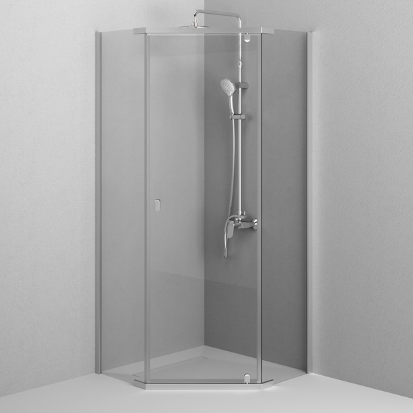 Душевой уголок AM.PM Sunny 90x195x90 W87G-405-9090-MT профиль хром