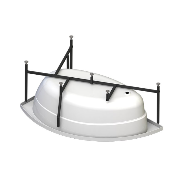 Ванна акриловая Radomir Модерна 160x100 R 2-01-0-2-1-214 белая угловая с каркасом