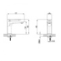 Смеситель для раковины Bien Hermes BL11009402 Смеситель для раковины Bien Hermes BL11009402