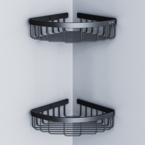 Полка для душа AM.PM Sense L 20755 A7452222 черная матовая