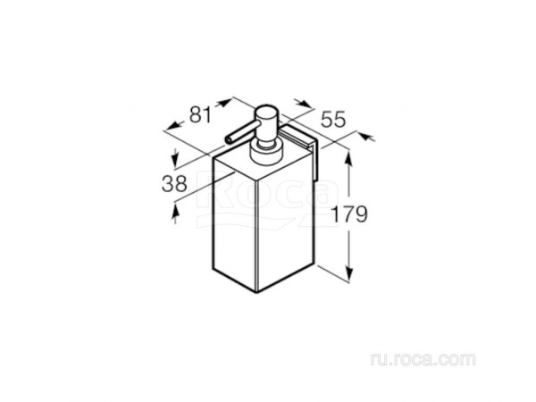 Диспенсер Roca Rubik 816842024 Диспенсер Roca Rubik 816842024