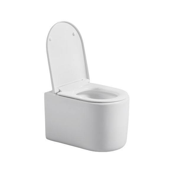 Унитаз подвесной Sapbox Glacier SB0104T3-W безободковый с микролифтом