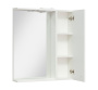 Шкаф зеркальный Runo Римини 75 см 00-00001257 R белый с подсветкой