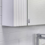 Шкаф зеркальный Comforty Лима 70 см 00-00006135 белый