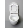 Безободковый унитаз крепежом  White Ceramic Basic W0203CF кофейный матовый Безободковый унитаз крепежом  White Ceramic Basic W0203CF кофейный матовый
