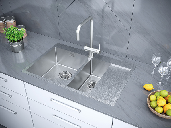 Мойка для кухни стальная 78x51 Paulmark PM537851-BSL