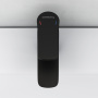 Смеситель для раковины Abelsberg Lineara UNF23508MB вулканический черный матовый