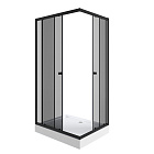 Душевой уголок 100x80 Niagara Eco NG-018-14QT низкий поддон стекло тонированное Душевой уголок 100x80 Niagara Eco NG-018-14QT низкий поддон стекло тонированное