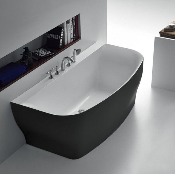 Акриловая ванна 165x78 см BelBagno  BB74-NERO-W0 белый Акриловая ванна 165x78 см BelBagno  BB74-NERO-W0 белый