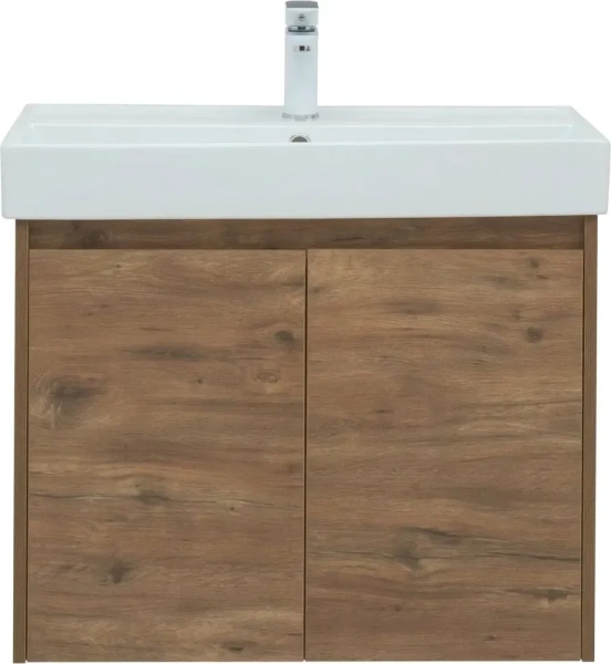Тумба под раковину Aquanet Nova Lite 70 см 00298852 подвесная дуб рустикальный