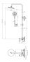 Душевая стойка  Cezares MOMENTO MOMENTO-CD-01 хром Душевая стойка  Cezares MOMENTO MOMENTO-CD-01 хром
