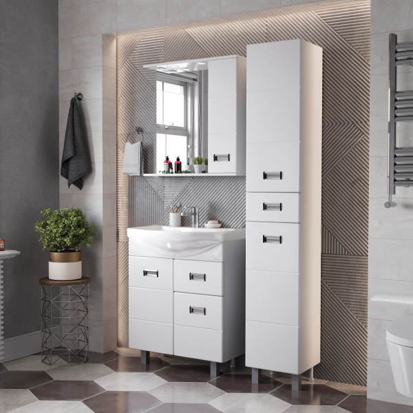 Тумба под раковину Onika Балтика 60 см 106041 белый