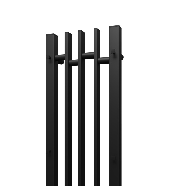 Полотенцесушитель электрический диммер слева 21x80 см Point Фрея PN20738B черный Полотенцесушитель электрический диммер слева 21x80 см Point Фрея PN20738B черный