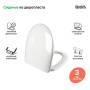 Сиденье для унитаза soft close дюропласт IDDIS Optima Home ID 126 Dp Sc Сиденье для унитаза soft close дюропласт IDDIS Optima Home ID 126 Dp Sc