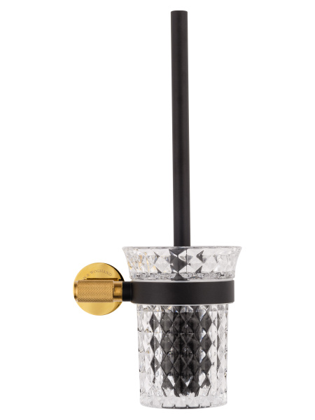 Ершик для унитаза Wonzon & Woghand Majestic WW-9229 черный с золотом глянцевый