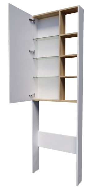 Шкаф 1Marka Gaula 60Н 1д.White У92518 Шкаф 1Marka Gaula 60Н 1д.White У92518