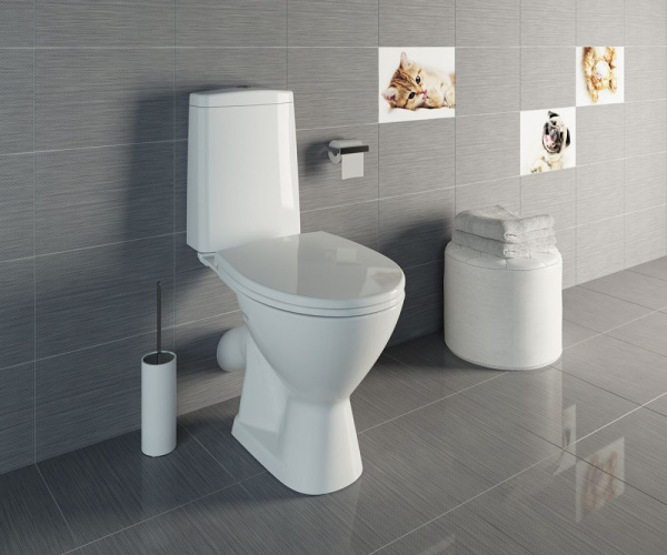 Унитаз-компакт Cersanit Just 64073 с микролифтом