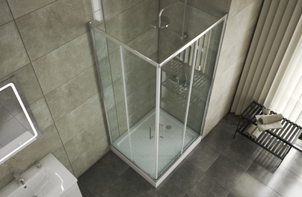 Душевой уголок 90x90x200 Bravat Line BS090.2202A Душевой уголок 90x90x200 Bravat Line BS090.2202A